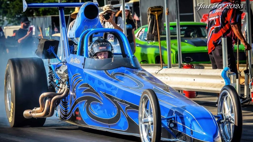 Greg Mathews Mullis Top Dragster — 540ci Pontiac built by Race Engine Systems