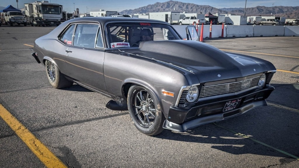 Mike Silva 1970 Nova — 598ci BBC nitrous race car built by Race Engine Systems