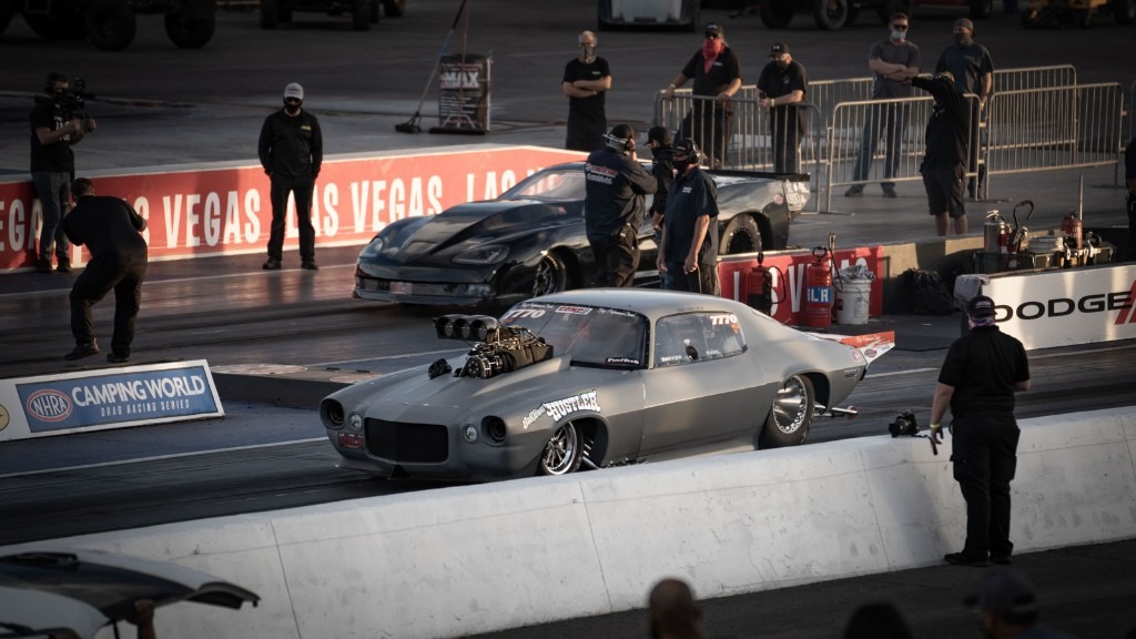 Paul Langlie 1970 Camaro — 526ci Hemi Pro Mod built by Race Engine Systems